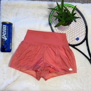 NWOT Coral Alo Shorts!